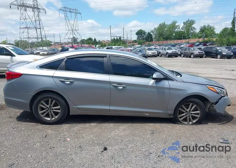 2017 Hyundai Sonata Se из США, поврежденный, VIN 5NPE24AF1HH465962